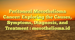 Peritoneal Mesothelioma Cancer: Exploring the Causes, Symptoms, Diagnosis, and Treatment : mesothelioma.id