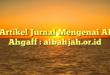 Artikel Jurnal Mengenai Al Ahgaff : albahjah.or.id